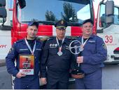 В Санкт-Петербурге прошли гонки на пожарных машинах «Трасса-01»